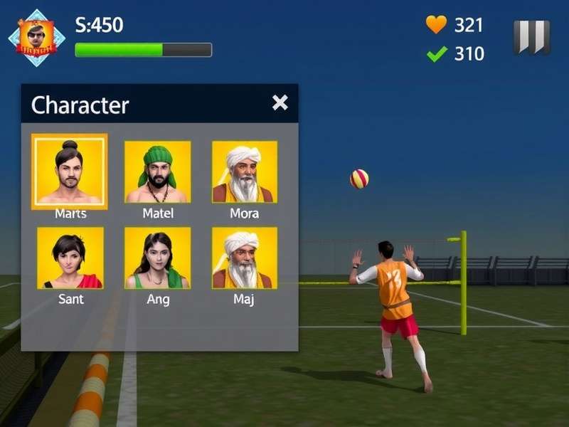 Volley Warriors Hindustani Gameplay Screenshot